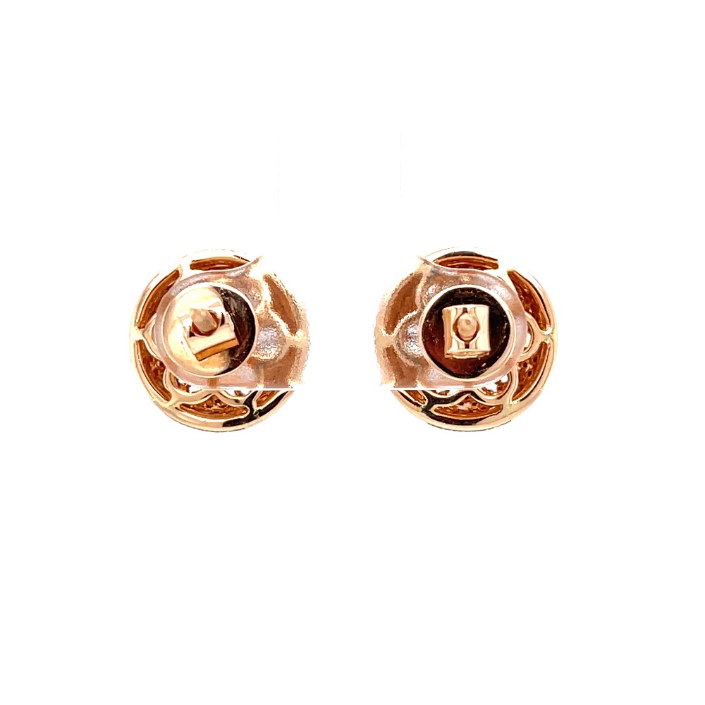 Traditional buty with fancy pear marquise diamonds in rose gold