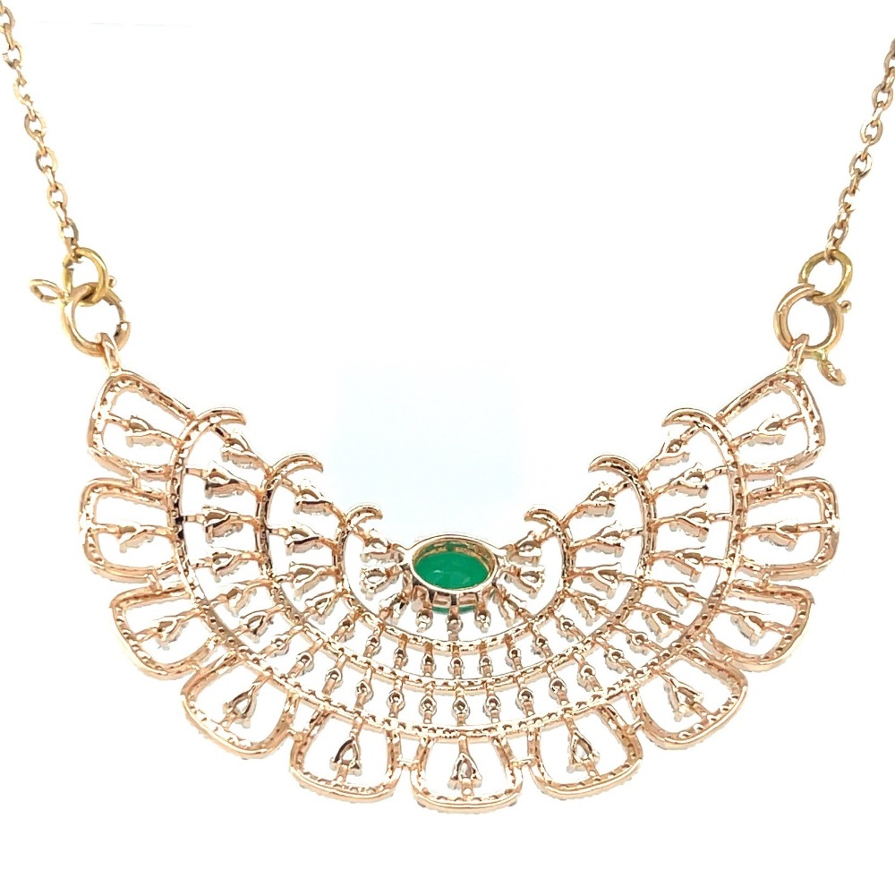 Vishesh Diamond Mangal Sutra  Tanmaniya Pendant in Rose Gold